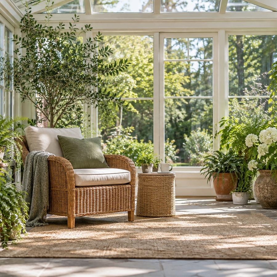 Rattan Lounge Chair